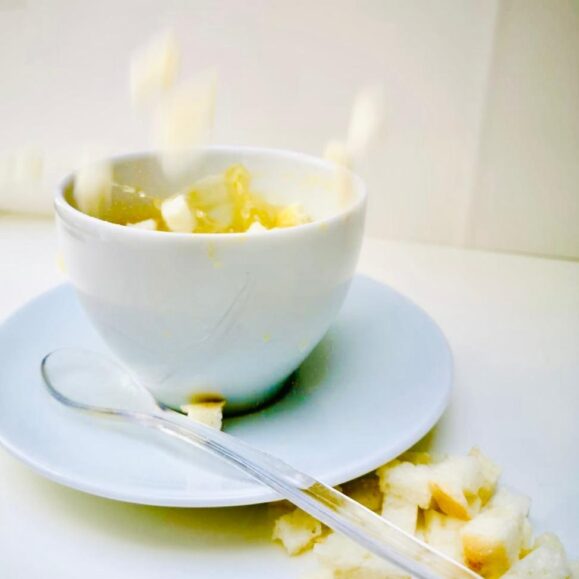 Protedi Hühnersuppe mit Croutons